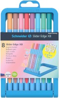 Kugelschreiber Slider Edge Pastell, XB, sortiert, 8er Stiftebox