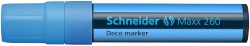 Deco-Marker Maxx 260 neonblau, Strichstärke: 5 + 15 mm