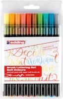 Edding 1340 Brush Lettering 10er-Set sanfte Farben