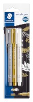 Layoutmarker STAEDTLER® 8323 Metallic pen Blisterkarte, ca. 1-2 mm,