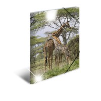 Sammelmappe Glossy Tiere A3 PP Giraffe