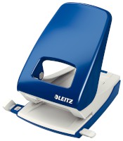 Nexxt Starker Bürolocher blau, Lochabstand: 80 mm, Stanzleistung: 40 Blatt / 80 g/ m²