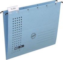 Hängemappe chic, Karton (RC), 230 g/qm, A4, blau, 5 Stück