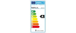 LED-Tischleuchte MAULrubia colour vario, dimmbar, 48 LEDs, silber