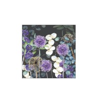 Serviette "Lunaria grau" 25 x 25 cm 20er Packung