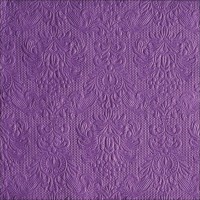 Serviette "Elegance" purple 33 x 33 cm 15er Packung