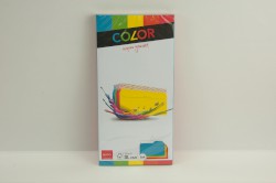 Briefumschlag Color sortiert, Ausführung: DIN lang, Papier: 100 g/qm, Klebung: haftklebend
