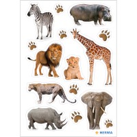 Sticker Afrika Tiere