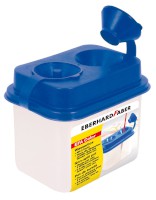 Pinselwaschbox Wasserbox 2 Näpfchen farbig sortiert