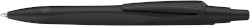 Kugelschreiber Reco schwarz/schwarz; Strichstärke: M