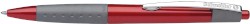 Druckkugelschreiber LOOX rot metallic, Schreibfarbe: rot