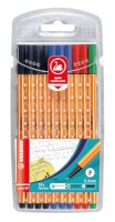 Fineliner STABILO® point 88® Etui, mit 10 Stiften