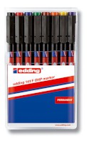 Permanent Pen edding 141 F, 0,6 mm, sortiert
