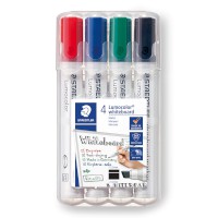 Board-Marker Lumocolor® whiteboard marker, STAEDTLER Box mit 4 Farben