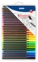 Fasermaler Brush Pens 24 St mehrfarbig