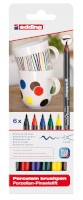 Porzellan-Pinselstift edding 4200 "Family Colour" in 6er Packung