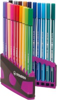 Premium-Filzstift STABILO® Pen 68 ColorParade, anthrazit/pink mit 20 Stiften