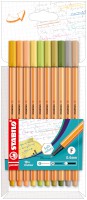 Fineliner STABILO® point 88® Etui, mit 10 Stiften