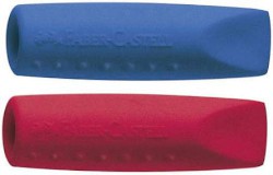 Polybeutel Radierer GRIP Eraser Cap, farbig im 2er Beutel