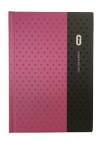 Notizbuch Diorama pink; DIN A6; liniert; Kladde mit: 80 Blatt