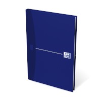 Oxford Office Essentials Gebundene Bücher blau, Format: DIN A5, Lineatur: kariert, Kladde mit: 96 Blatt