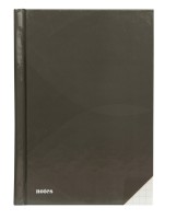 Kladde / Notizbuch "notes carbon black", DIN A6, liniert, 96 Blatt