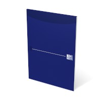 Oxford Blue Briefblock blau, Format: DIN A4, Lineatur: blanko, Block mit: 50 Blatt