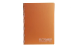 3 in 1 Collegeblock „Power-Collection“ orange; DIN A5; Papier: 70 g/qm