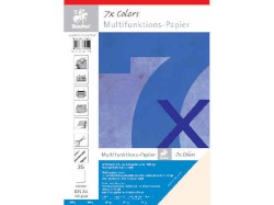 Multifunktionspapier 7X Colors, DIN A4,160 g/qm, creme, 25 Blatt