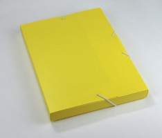 Heftbox PP A4 gelb