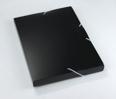 Heftbox PP A4 schwarz