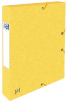 Oxford Sammelbox TOP FILE+ A4 40mm 390g MultiStrat Eckgummis 3 Klappen gelb