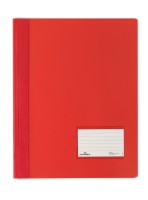 Schnellhefter DURALUX®, transluzente Folie, für A4 Überbreit, 280x332mm, rot