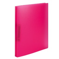 Ringbuch A4 transluzent pink