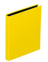 Ringbuch A4 Basic gelb mit 2-Bügel-Mechanik und Niederhalter