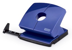 Bürolocher B 220 blau; Lochabstand: 80 mm; Stanzleistung: 20 Blatt