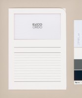 Elco Ordo Organisationsmappe, A4, recycling, 120 g/qm, weiß