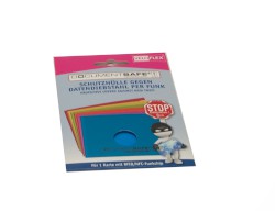 Ausweishülle Document Safe® VELOCOLOR®, PP, matt, blau