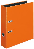 Ordner VELOCOLOR®, glanzkaschierte Pappe/schwarzer Innenspiegel, A4, orange