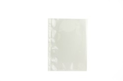 Prospekthülle (mit Lochung), oben offen, A4, PP, glänzend, 0,075 mm, transparent, 100 Stück