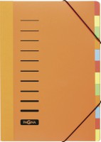 DeskOrganizer orange, Teilung: 12-teilig, B x H x T mm: 230 x 320 x 12
