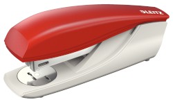 Nexxt Kleines Büroheftgerät rot, 60 mm, Heftleistung: 30 Blatt (80 g/m²)
