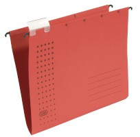 Hängemappe chic, Karton (RC), 230 g/qm, A4, rot, 5 Stück