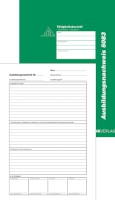Ausbildungsnachweis für wöchentliche oder monatliche Eintragung Ausführung: Berichtsheft mit Querlinien, Format: DIN A4;