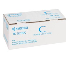 Toner für Kyocera Laserdrucker cyan, TK-5230C