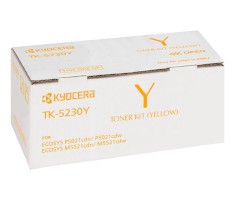 Toner für Kyocera Laserdrucker gelb, TK-5230Y