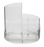 MAULrundbox, 6 Fächer, Bruchsicherer SAN, 140 x 125 mm, glasklar