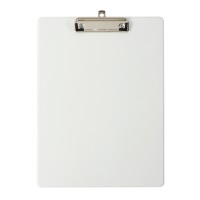 Klemmbrett PocketClip, PP-Kunststoffbezug, 230 x 320 mm, weiß