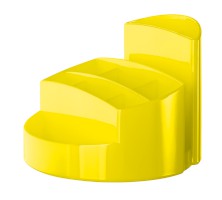 Schreibtischköcher Rondo gelb