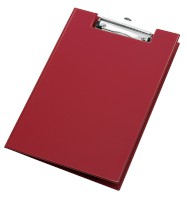 Clipboard A4 rot, mit Klemme, für: DIN A4